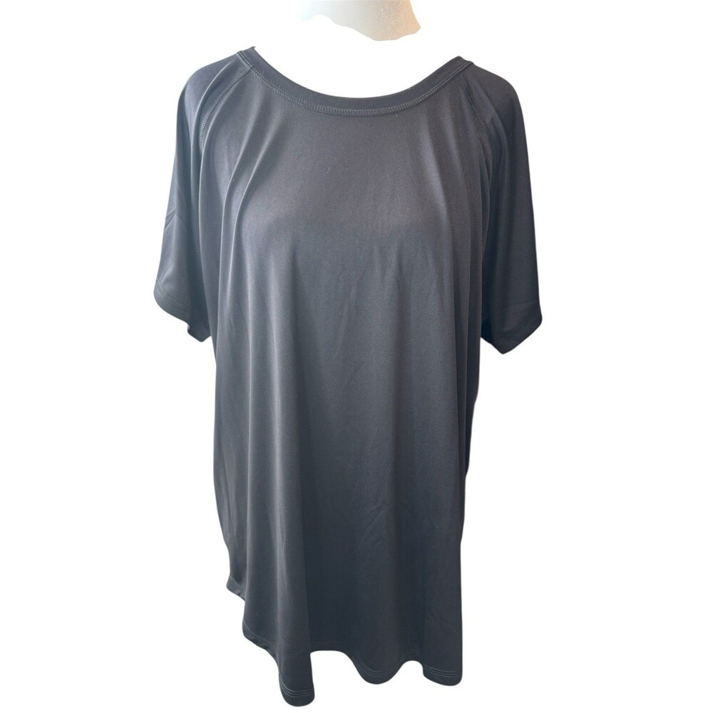 Tek Gear T-shirt Black Size XXL Short Sleeve Active NWT Women’s